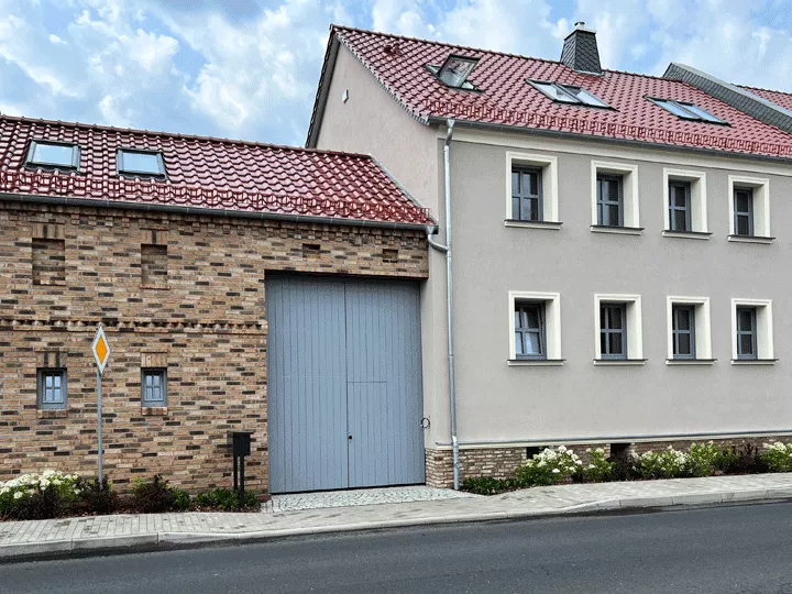 Aussenansicht der Apartments in Stülpe