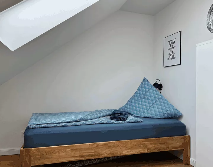 Apartment Sky - Wohn- und Schlafbereich