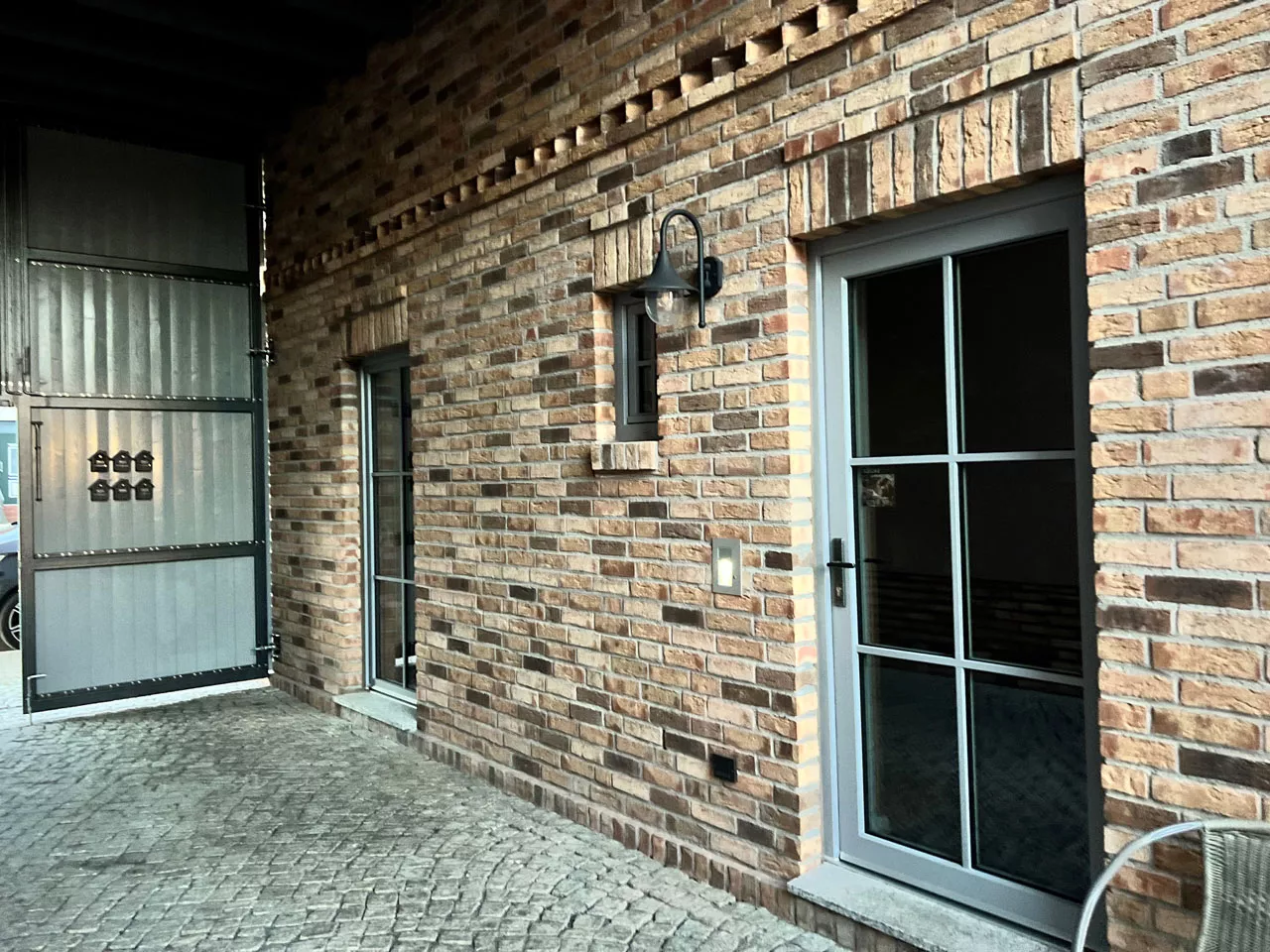 Gemeinschaftsküche - Hofansicht