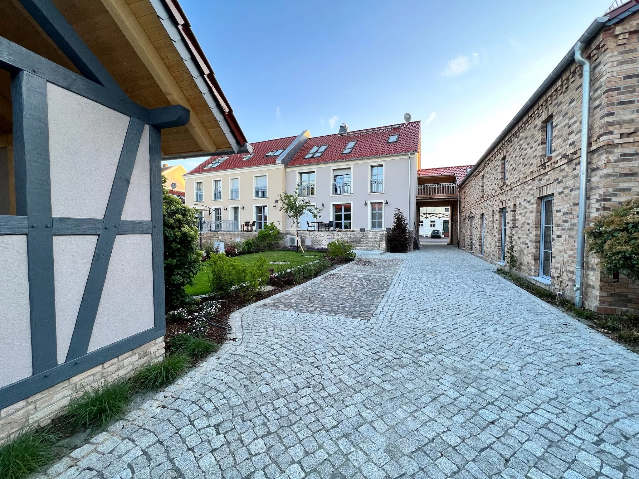 Gemeinschaftsküche - Hofansicht